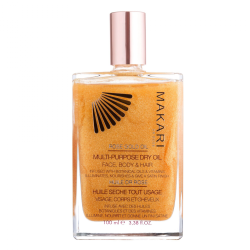 MAKARI 24K GOLD HUILE SECHE Tout Usage.
