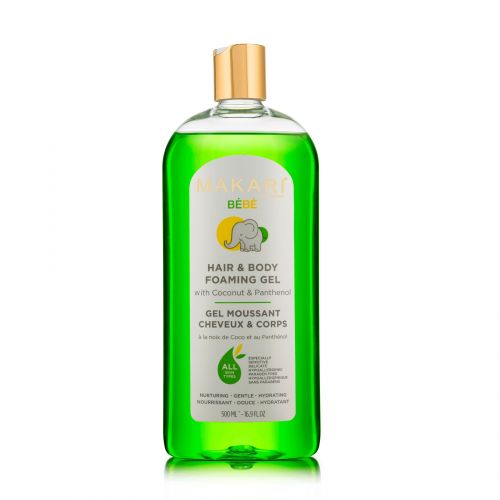 MAKARI® BÉBÉ GEL MOUSSANT CHEVEUX & CORPS.