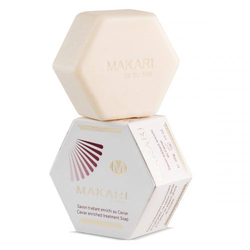 MAKARI DE SUISSE® SAVON Traitant Enrichi au CAVIAR.